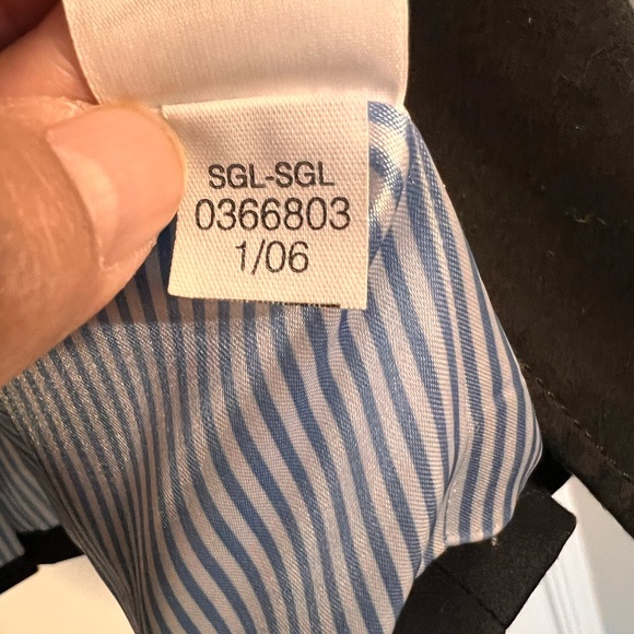 Tommy Hilfiger womens Blazer Sport Coat 3 Button Casual Jacket Size 10 Cotton - Picture 5 of 8